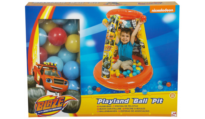 Blaze and The Monster Machines playland round ball pit with 20 balls