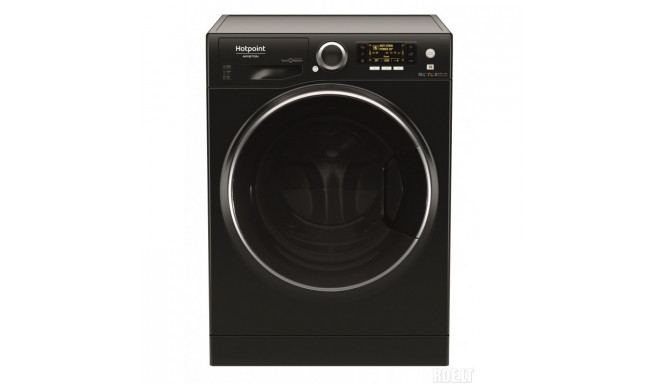 Hotpoint-Ariston washer-dryer RDPD107617JKD, black