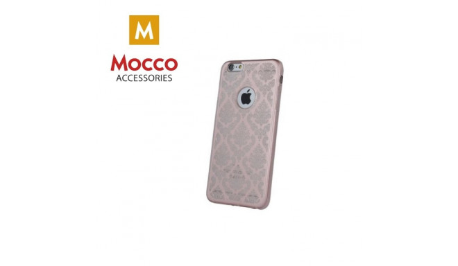Mocco kaitseümbris Ornament Silicone Apple iPhone X/XS, rose gold