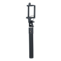 Forever JMP-100 Mini Selfie Stick with Remote Button and 3.5 mm Cable Black