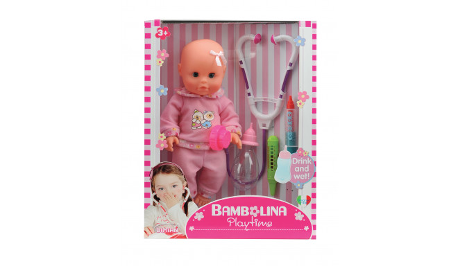 BAMBOLINA baby doll 30cm with doctor accessories, 1416