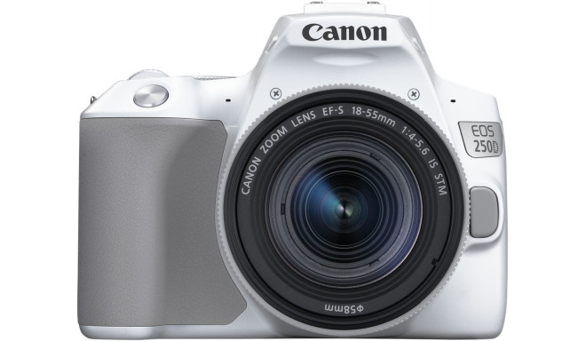 Canon EOS 250D + 18-55мм IS STM Kit, белый