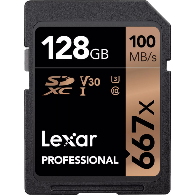 Lexar mälukaart SDXC 128GB Professional 667x U3 V30 100MB/s