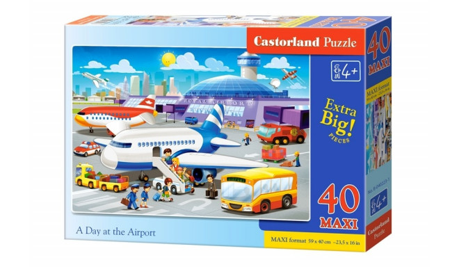 Castorland puzzle Day At The Airport Maxi 40pcs