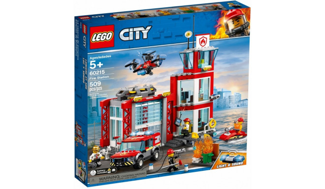 LEGO City bricks Fire Station