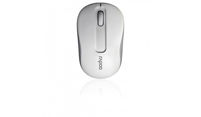 MOUSE OPTICAL WIRELESS M10PLUS WHITE