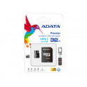 ADATA 32GB MicroSDHC UHS-I Class10 +ad
