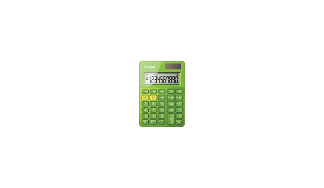 CANON LS-100K Calculator green