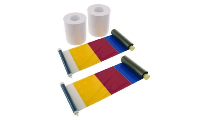 DNP Paper 2 Rolls � 200 prints. 15x20 Perforated at 5x20 and 10x20 cm for DS620