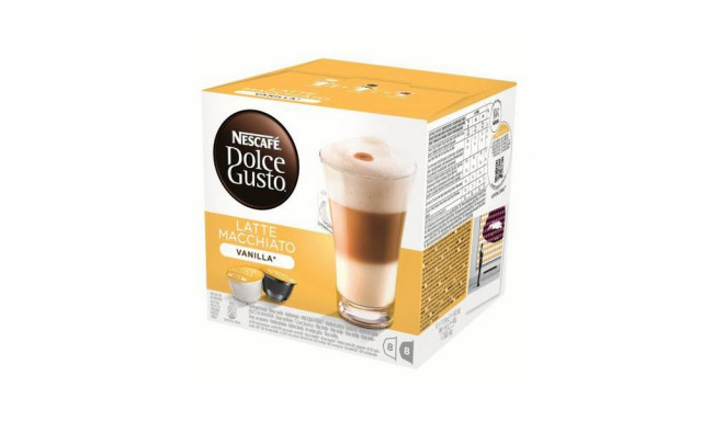 Kohvikapslid Nescafé Dolce Gusto 70676 Latte Macchiato (16 uds) Vanilje