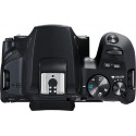 Canon EOS 250D + 18-55mm Kit, melns