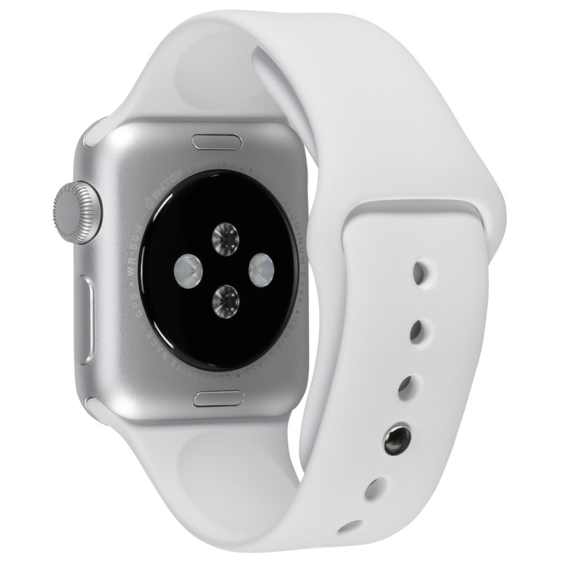 Apple Watch Series GPS 38mm Silver Alu White Sport Band Смарт часы  Photopoint