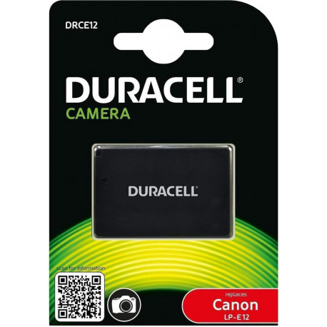 Duracell батарейка Canon LP-E12 750mAh