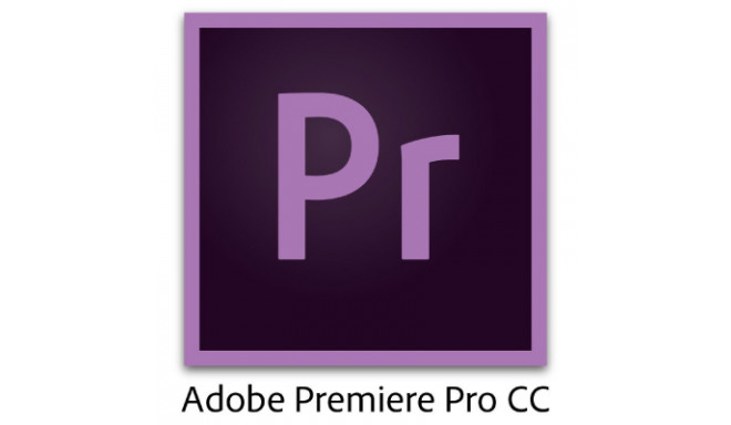 Adobe Premiere Pro CC 1 Year Electronic Licen
