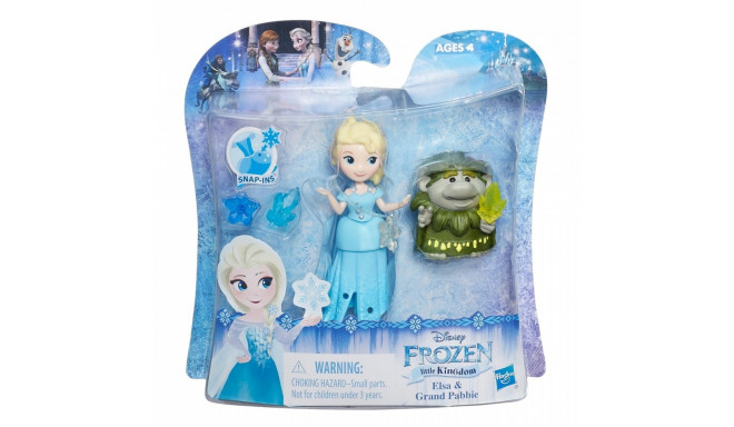 FRZ Mini doll Elsa and Grand Pabbie