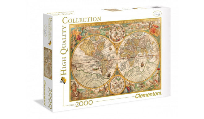 Clementoni puzzle Ancient Map 2000pcs