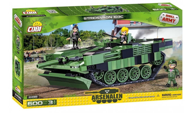 Cobi mänguklotsid Tank Stridsvagn 103C (2498)