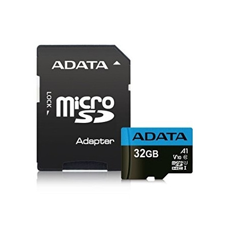 Adata mälukaart microSDHC 32GB Premier UHS1 Cl10 A1 + adapter