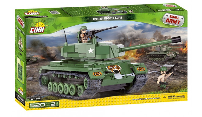 Cobi mänguklotsid Army Tank M467 Patton 520tk
