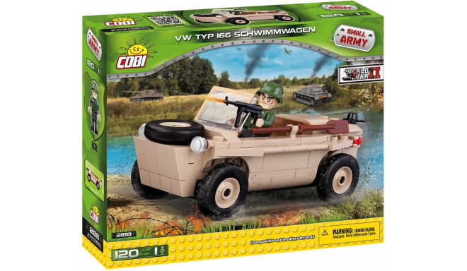 Army 120 ELEMENTS VW Type 166 Schwimmwagen - German floating off-road vehicle