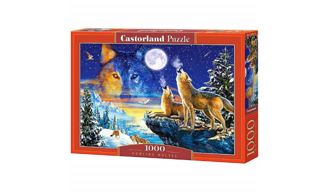 Castorland puzzle Wolves Howling to the Moon 1000pcs