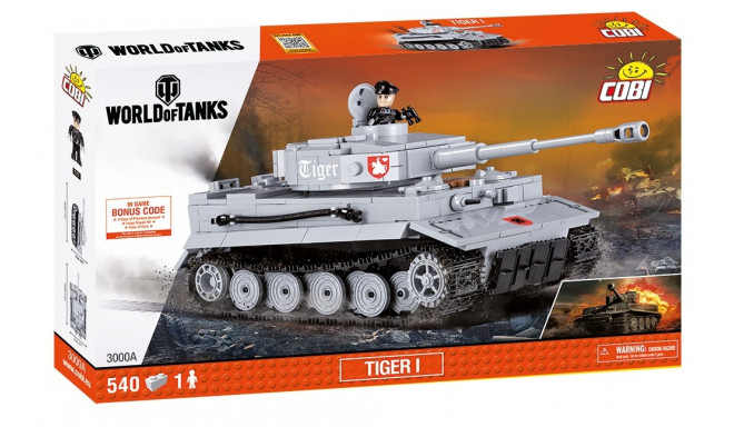 Blocks World of Tanks Tiger I 