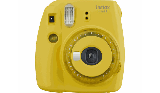 Fujifilm Instax Mini 9, yellow + Instax mini glossy film