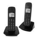 Wireless Phone Alcatel E132-DUO DECT Black (2 pcs)