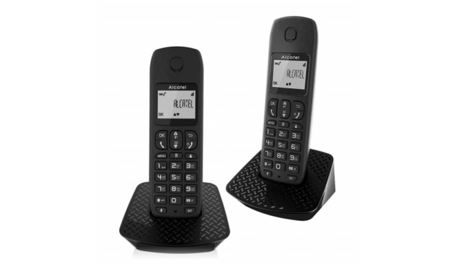 Беспроводный телефон Alcatel E132-DUO DECT Чёрный (2 Pcs)