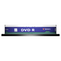 1x10 Verbatim M-Disc DVD R 4,7GB 4x Speed, Cakebox printable