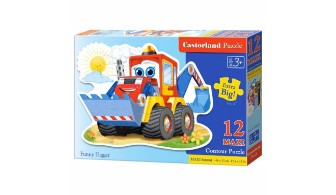 Castorland puzzle Funny Digger Maxi 12pcs