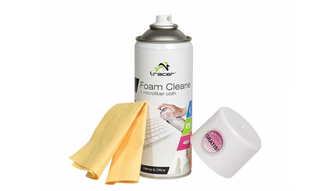 Foam Cleane 400ml+Microfiber cloth