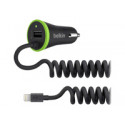 Belkin car charger Boost Up 3.4A + Lightning cable