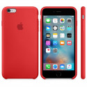 Apple kaitseümbris Silicone Case iPhone 6s, punane