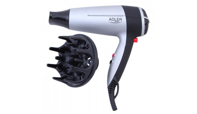 Adler AD 2239 hair dryer Black,Silver 2000 W