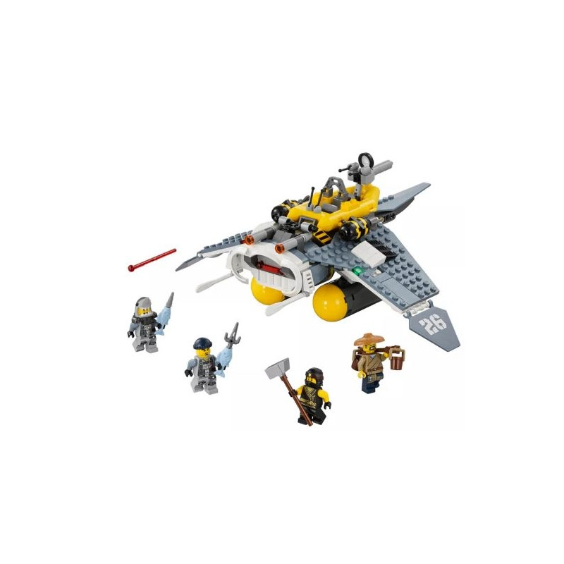 Lego ninjago manta ray bomber sale