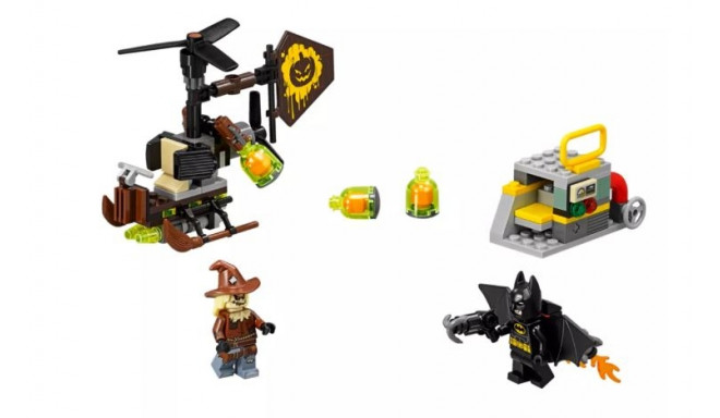 LEGO Batman mänguklotsid Scarecrow Fearful Face-off (70913)