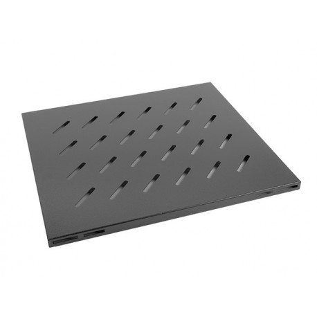 19'' Fixed Rack Shelf 1U 465x500mm black