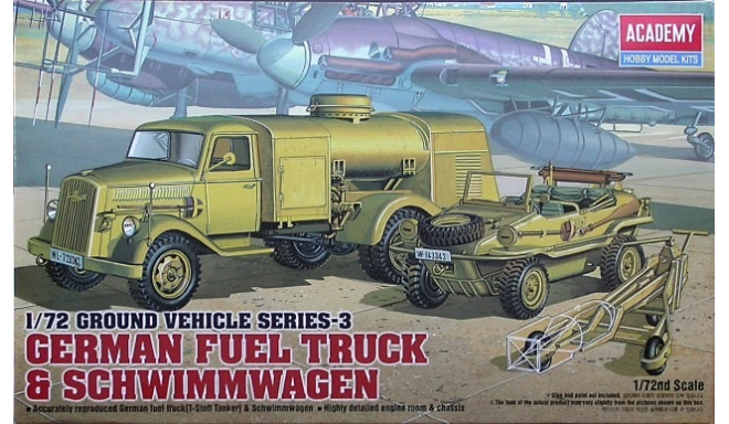 German Fuel Truck & Schwimmwagen