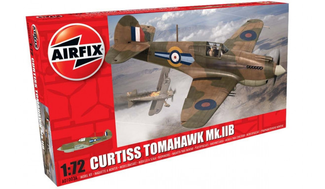 Airfix mudelikomplekt Curtis Tomahawk Mk IIB