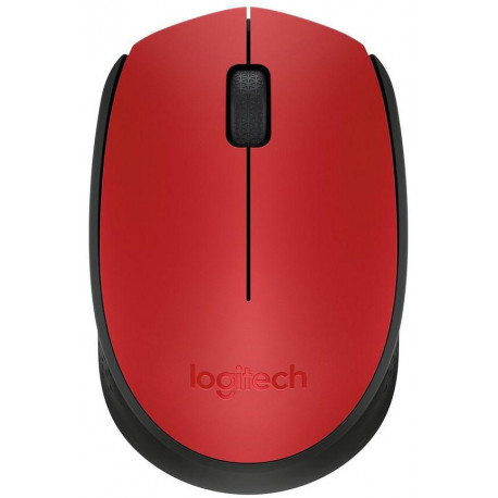 Logitech juhtmevaba hiir M171 Wireless, punane