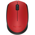 Logitech mouse M171 Wireless, red