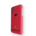 VixFox Card Slot Back Shell for Iphone X/XS ruby red