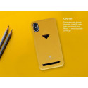 VixFox Card Slot Back Shell for Iphone XR mustard yellow