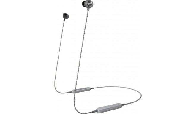 Panasonic juhtmevabad kõrvaklapid + mikrofon RP-HTX20BE-H, hall