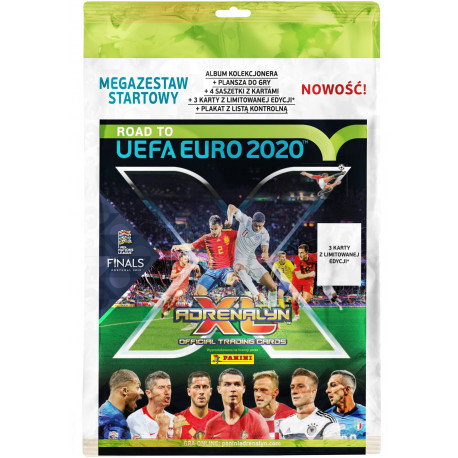 Panini futbola kartiņas Road to Euro 2020 Megaset