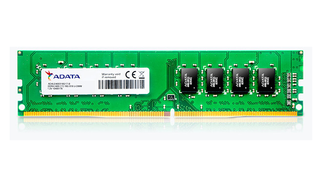 ADATA 4 GB, DDR4, 2400 MHz, PC/server, Regist