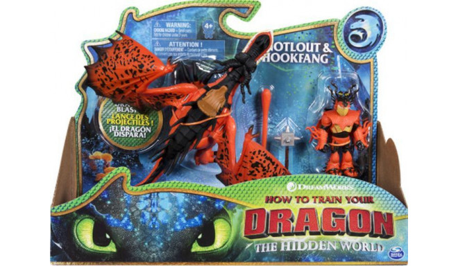 DRAGONS Playset with 2 figures Dragon & Viking