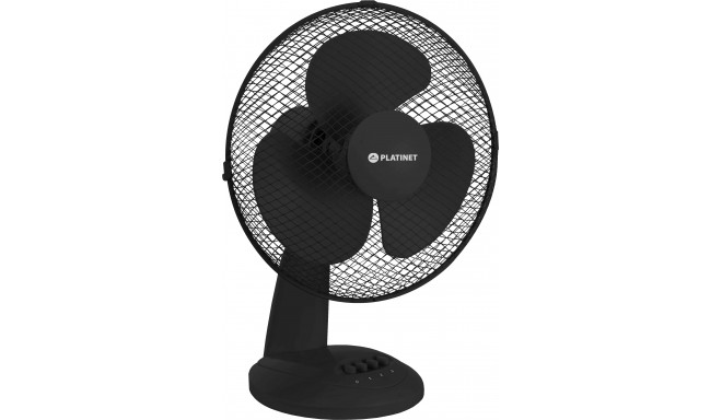 Platinet fan 9", black (44744)