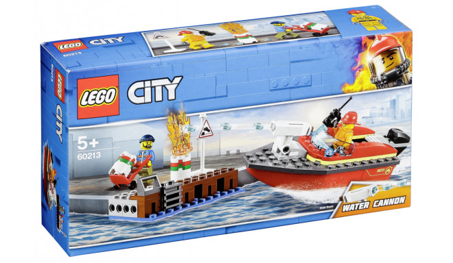 LEGO City bricks Dock Side Fire (60213) - LEGO - Photopoint